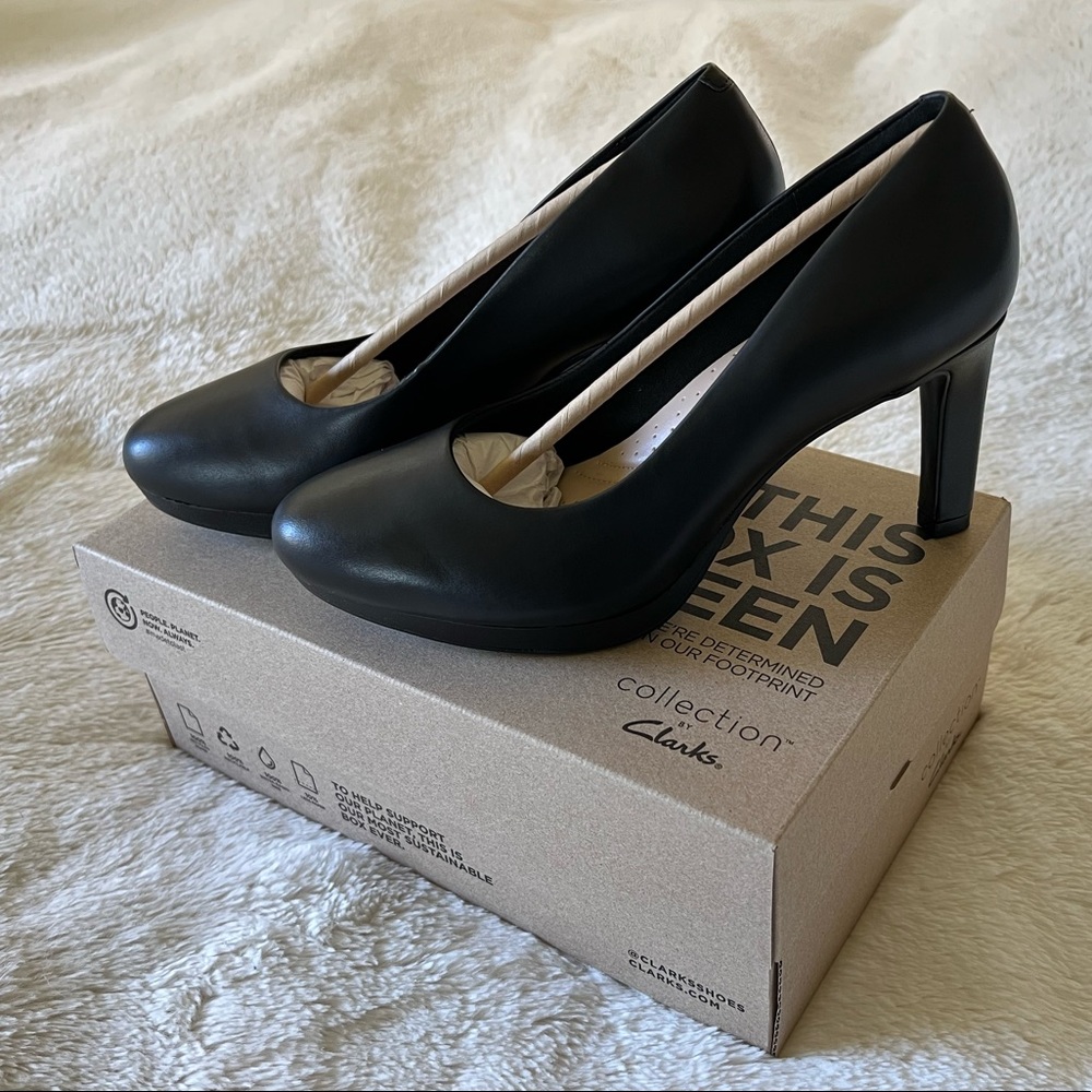 Brand New, Clark’s Black Work heels